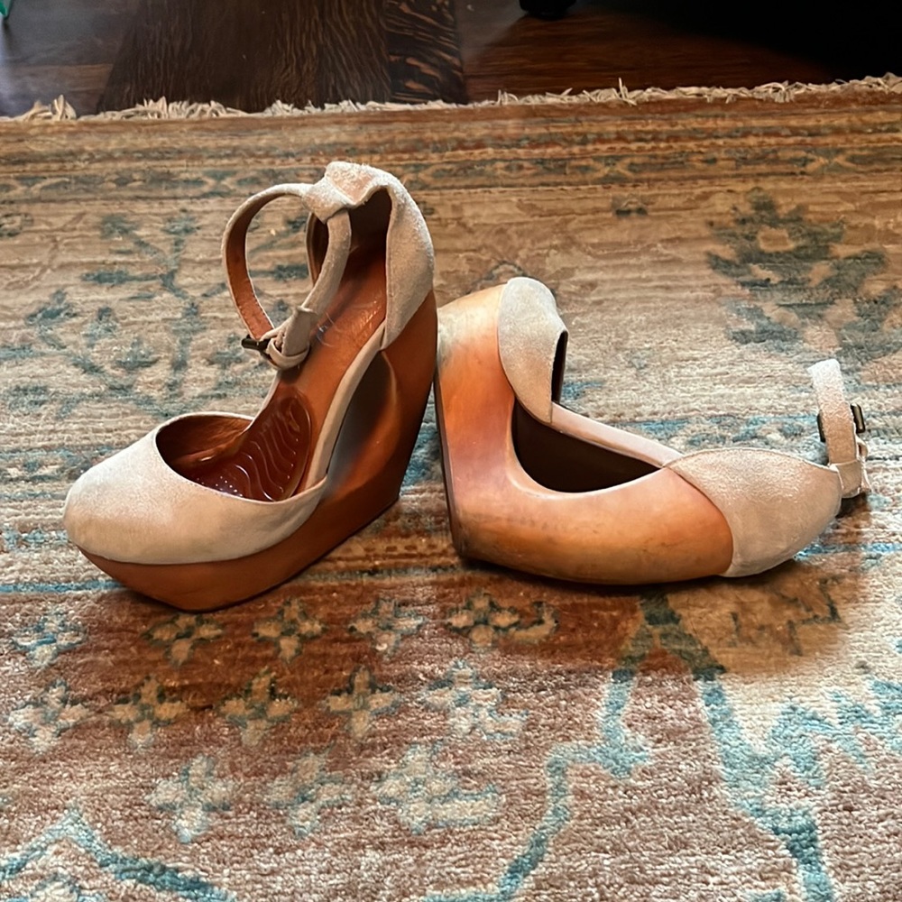 Jeffrey Campbell Wooden Platform